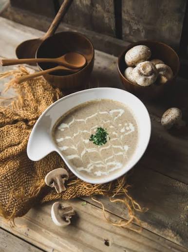 Cream of mushroom soup